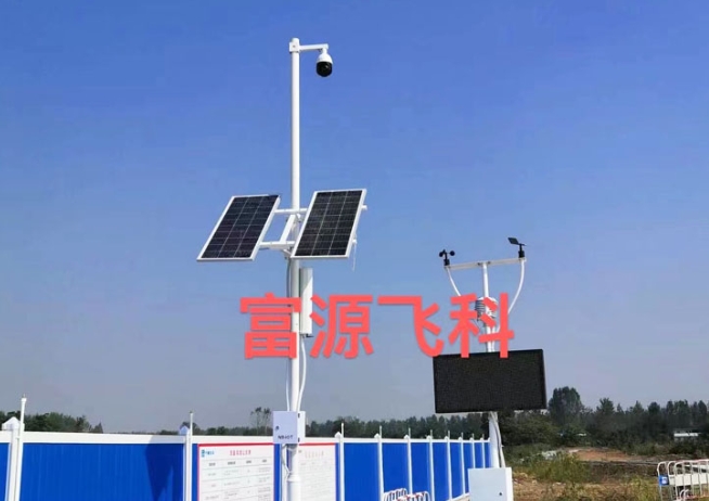 湖北天門工地揚塵噪聲監測系統