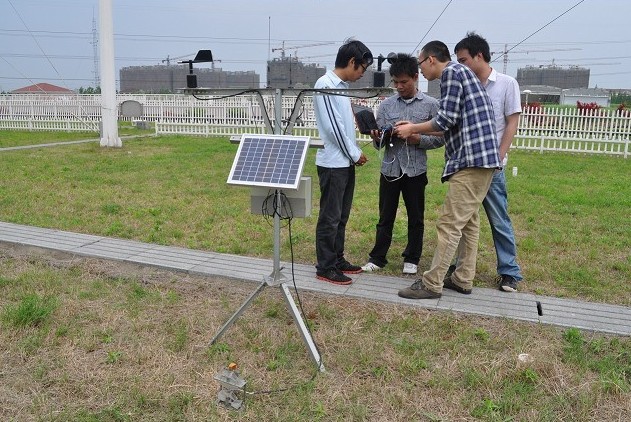 南京信息工程大學六要素氣象站